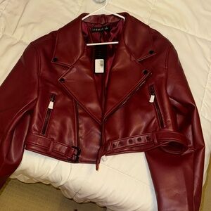 Lioness Faux Leather Jacket